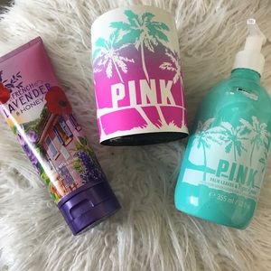 Two new bath and body works lotions